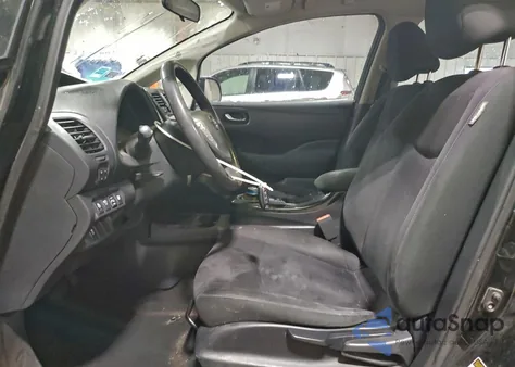 2017 Nissan Leaf S z USA, uszkodzony, nr VIN 1N4BZ0CP8HC310436